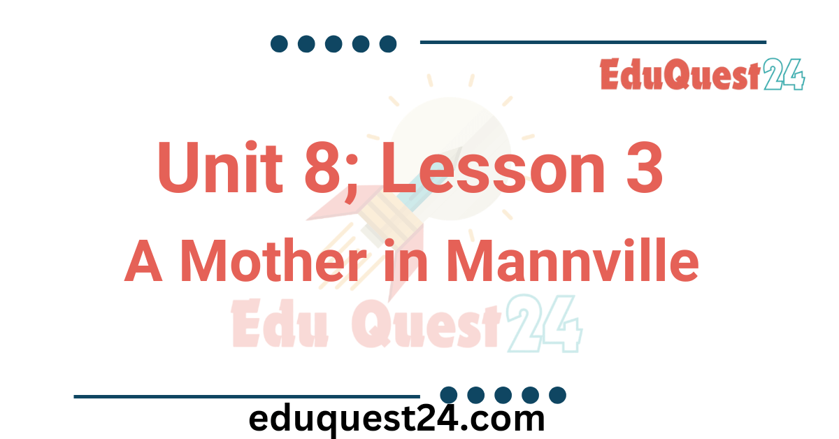 A Mother in Mannville