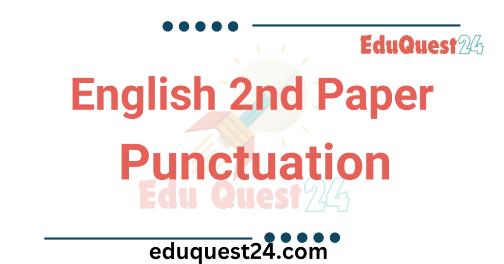 HSC Punctuation